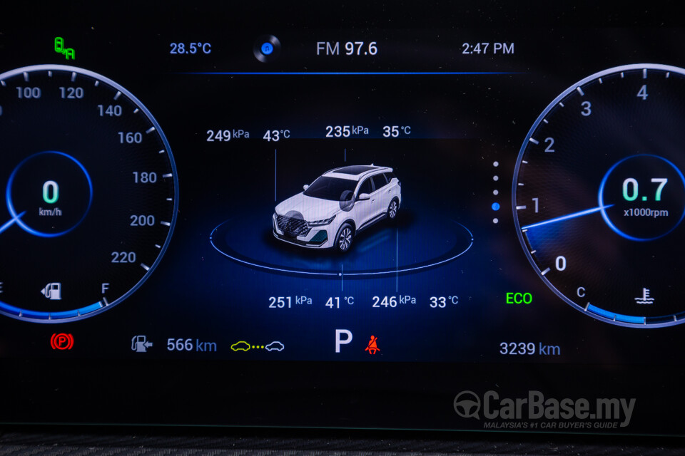 Chery Tiggo 7 Mk2 Facelift (2024) Interior