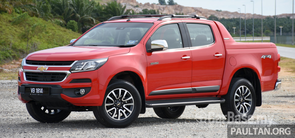 Chevrolet Colorado Mk2 Facelift (2016) Exterior