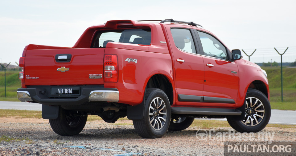 Chevrolet Colorado Mk2 Facelift (2016) Exterior