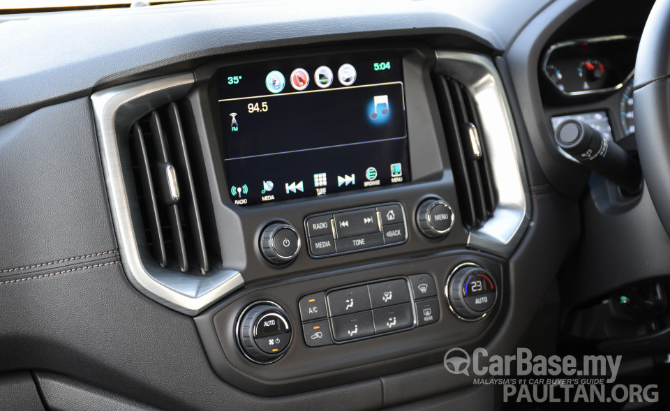 Chevrolet Colorado Mk2 Facelift (2016) Interior
