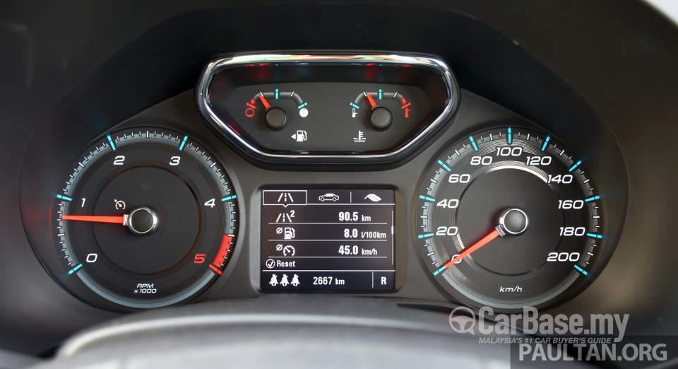 Chevrolet Colorado Mk2 Facelift (2016) Interior