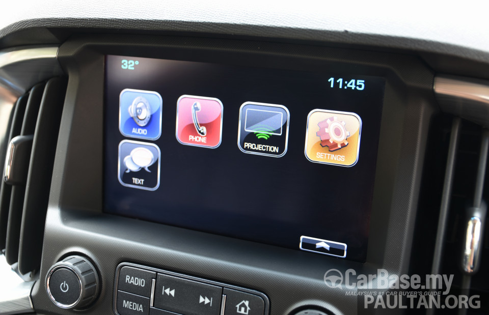 Chevrolet Colorado Mk2 Facelift (2016) Interior