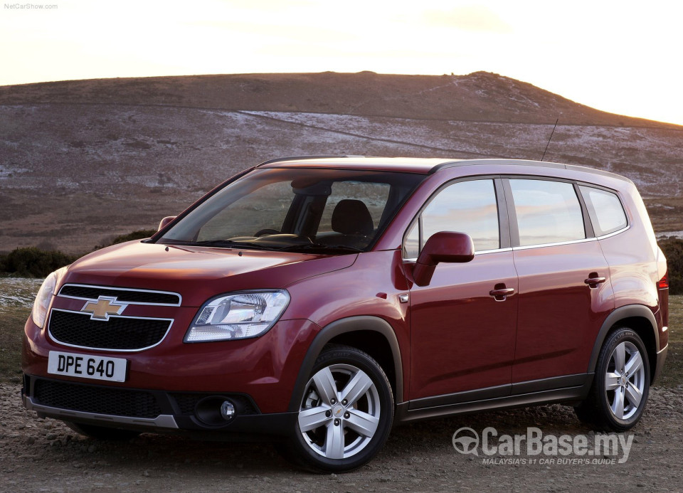 Chevrolet Orlando Mk1 (2012) Exterior