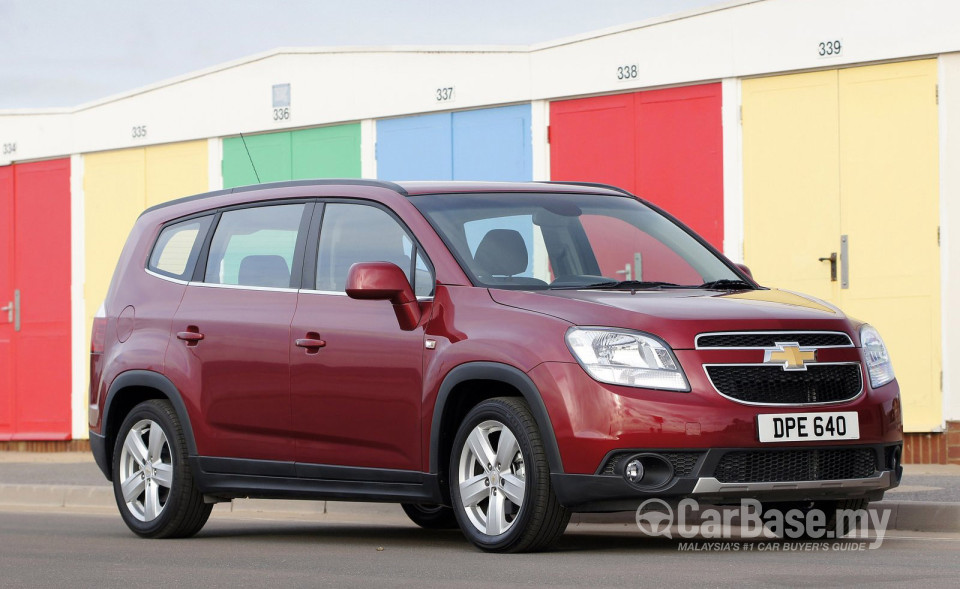 Chevrolet Orlando Mk1 (2012) Exterior