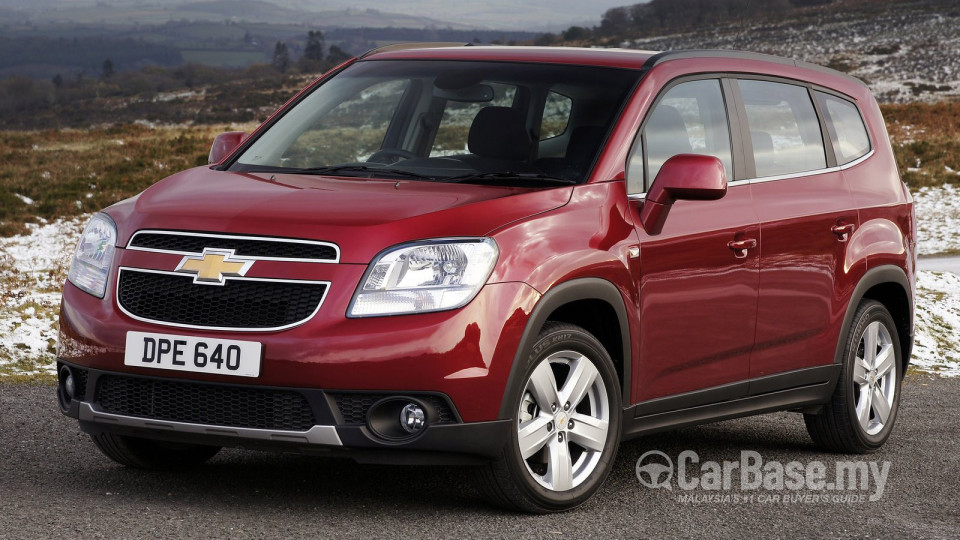 Chevrolet Orlando Mk1 (2012) Exterior