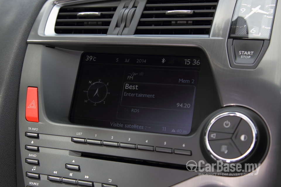 Citroen DS5 Mk1 (2013) Interior