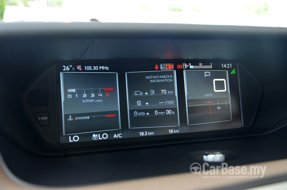Citroen Grand C4 Picasso Mk2 (2014) Interior