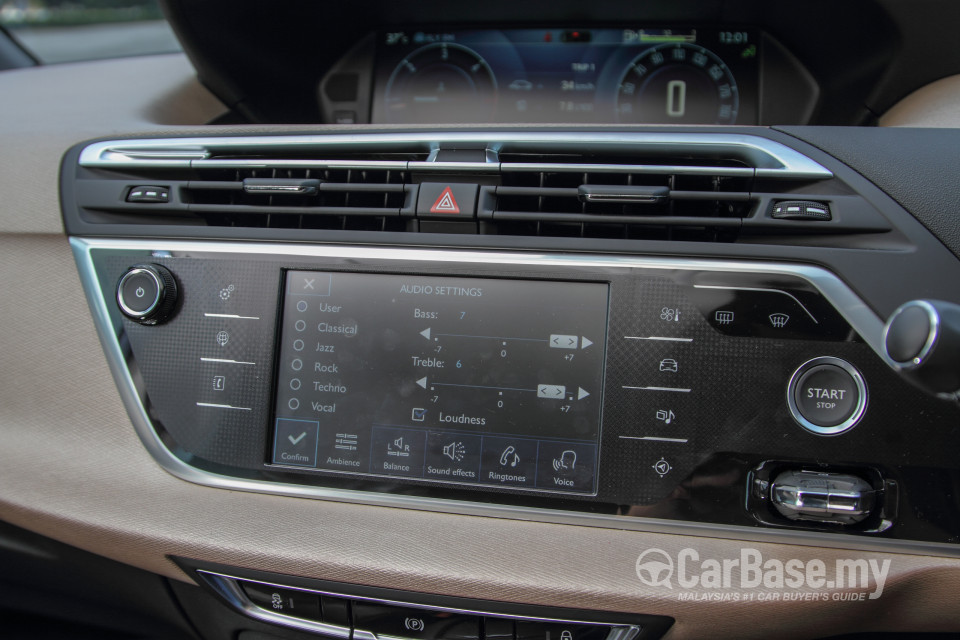 Citroen Grand C4 Picasso Mk2 (2014) Interior