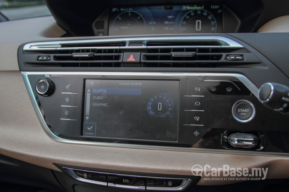 Citroen Grand C4 Picasso Mk2 (2014) Interior