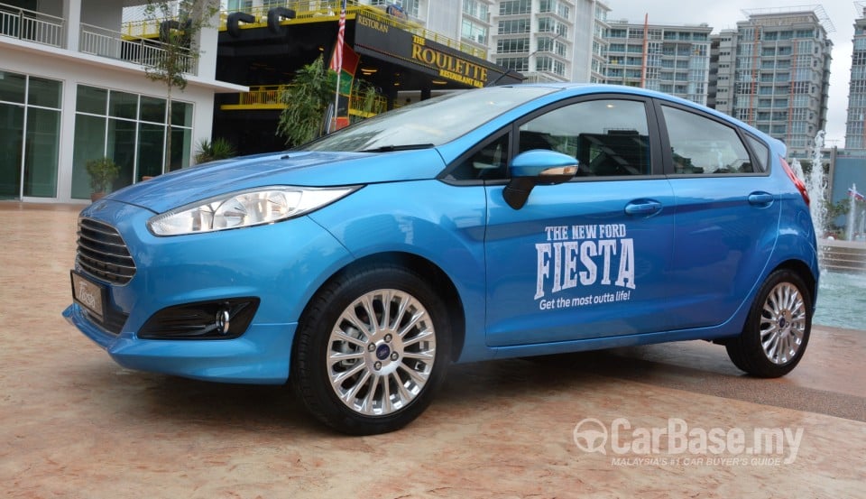 Ford Fiesta Mk6 Facelift (B299) (2013) Exterior