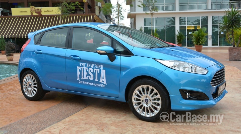 Ford Fiesta Mk6 Facelift (B299) (2013) Exterior
