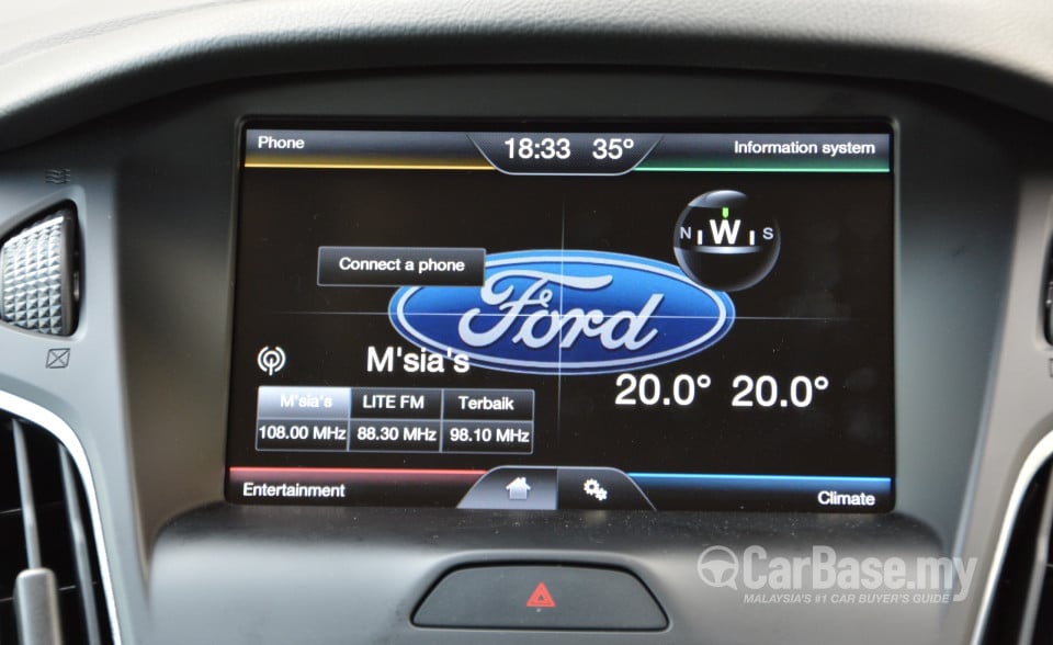 Ford Focus Mk3 (C346) FL (2016) Interior