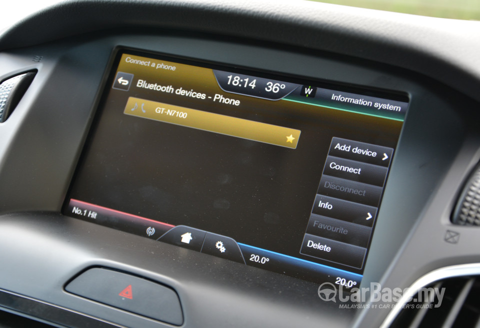 Ford Focus Mk3 (C346) FL (2016) Interior