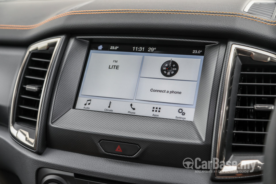 Ford Ranger T6 Facelift (2015) Interior