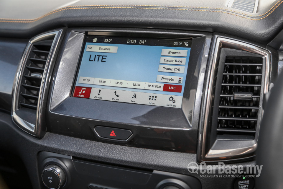 Ford Ranger T6 Facelift 2 (2018) Interior