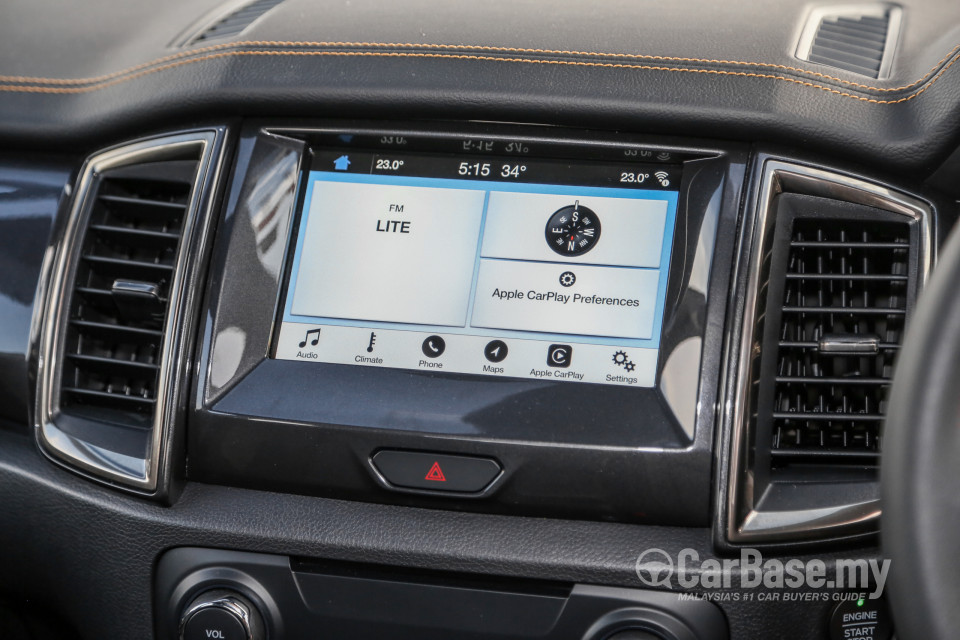 Ford Ranger T6 Facelift 2 (2018) Interior