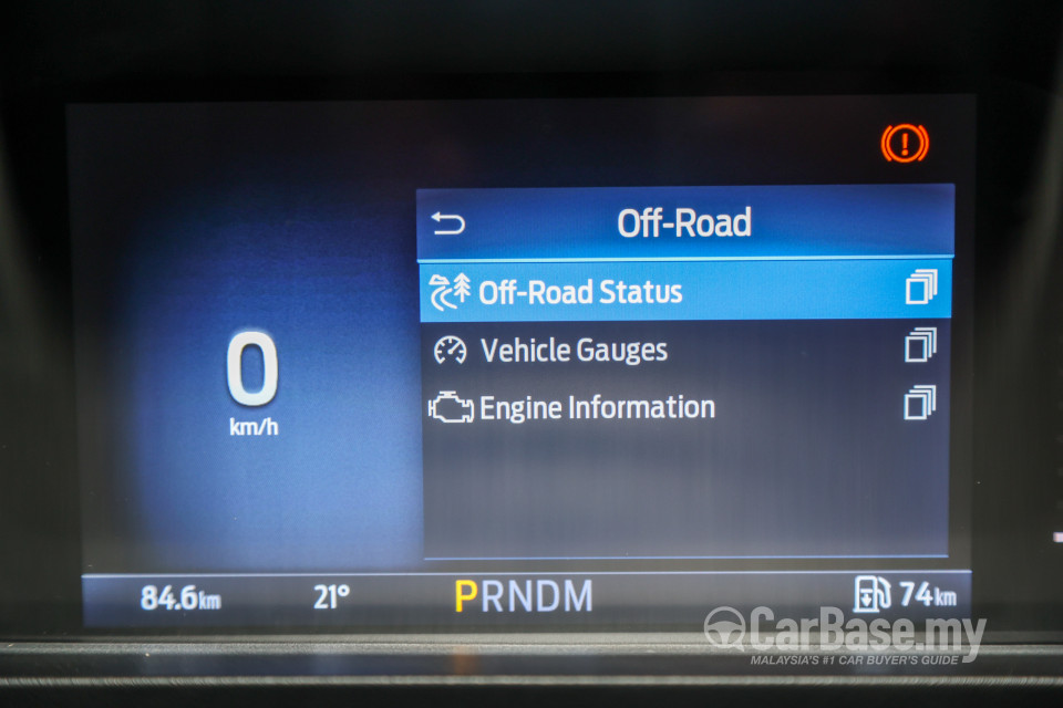 Ford Ranger T6.2 (2022) Interior