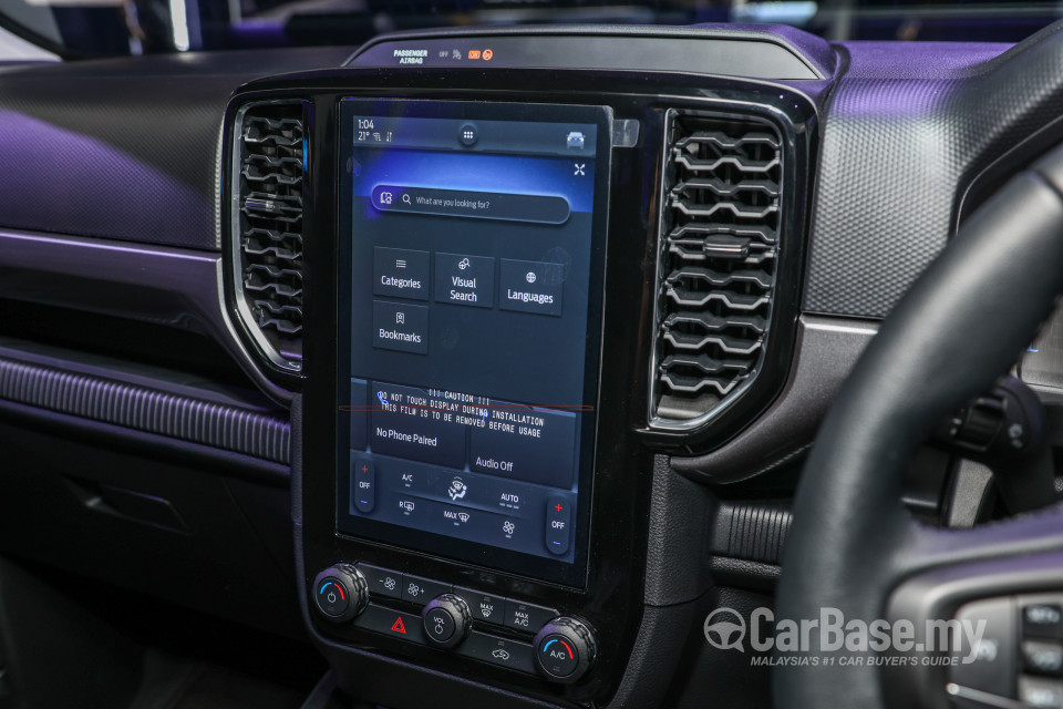 Ford Ranger T6.2 (2022) Interior
