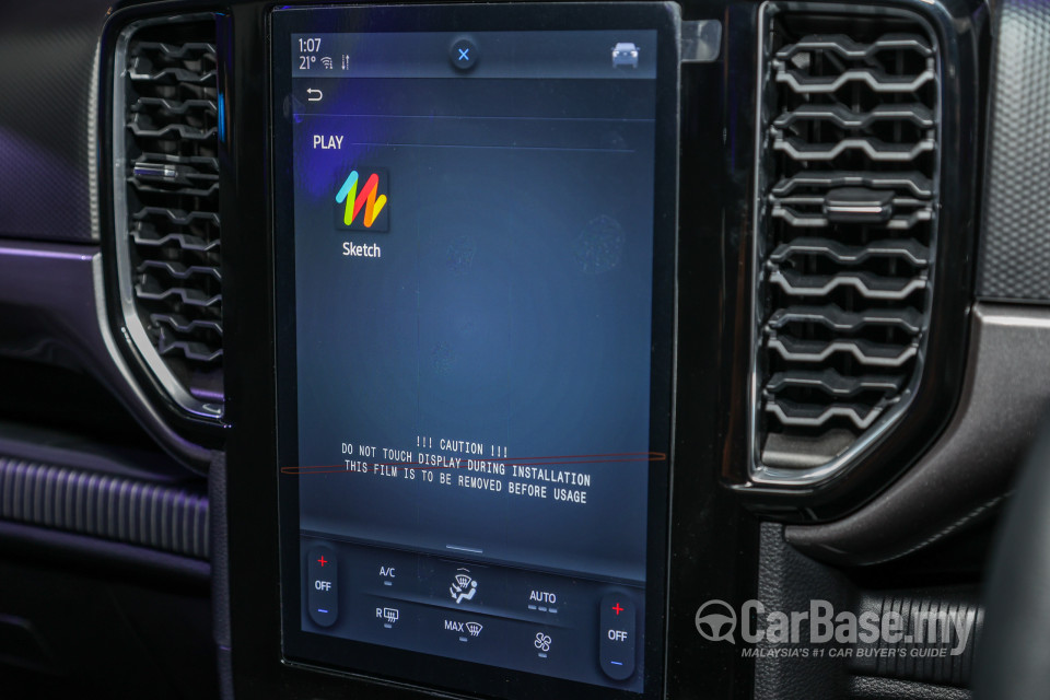Ford Ranger T6.2 (2022) Interior