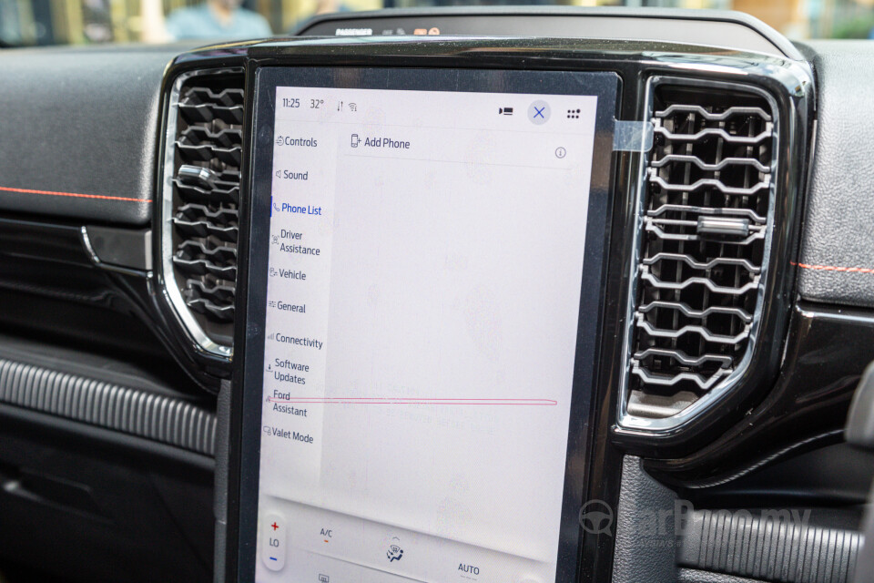 Ford Ranger T6.2 (2022) Interior