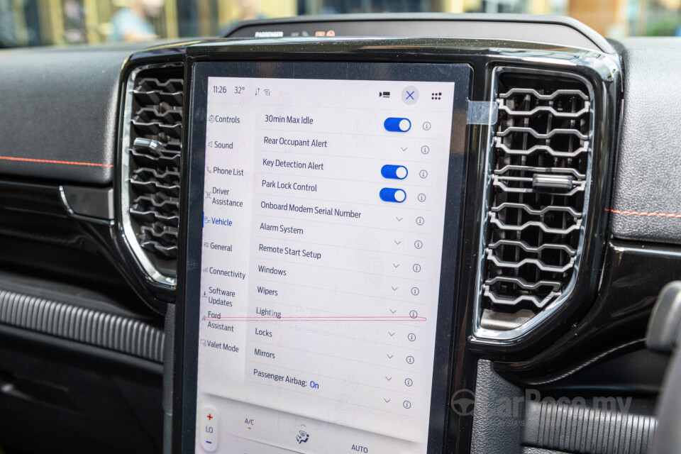 Ford Ranger T6.2 (2022) Interior