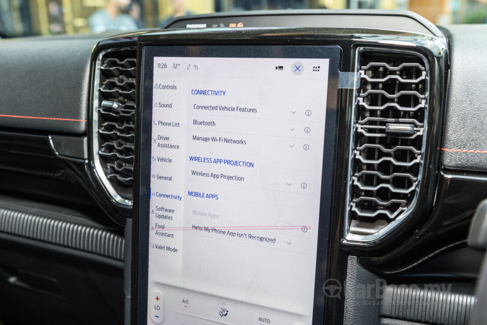Ford Ranger T6.2 (2022) Interior