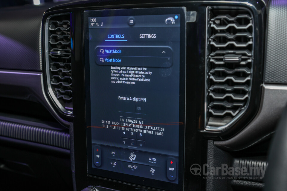 Ford Ranger T6.2 (2022) Interior