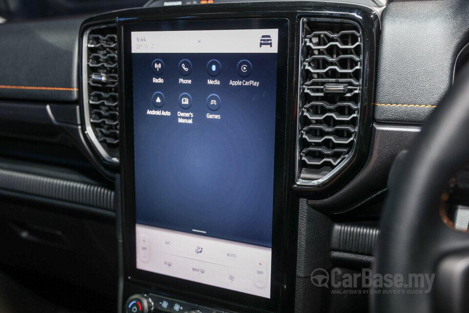 Ford Ranger T6.2 (2022) Interior
