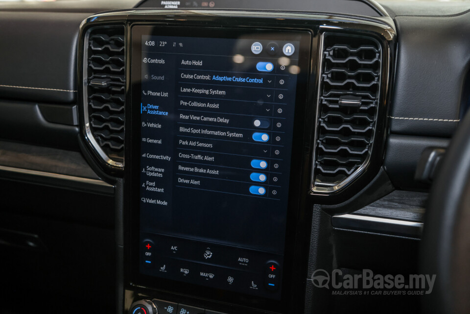 Ford Ranger T6.2 (2022) Interior