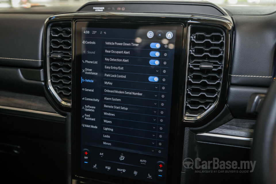 Ford Ranger T6.2 (2022) Interior