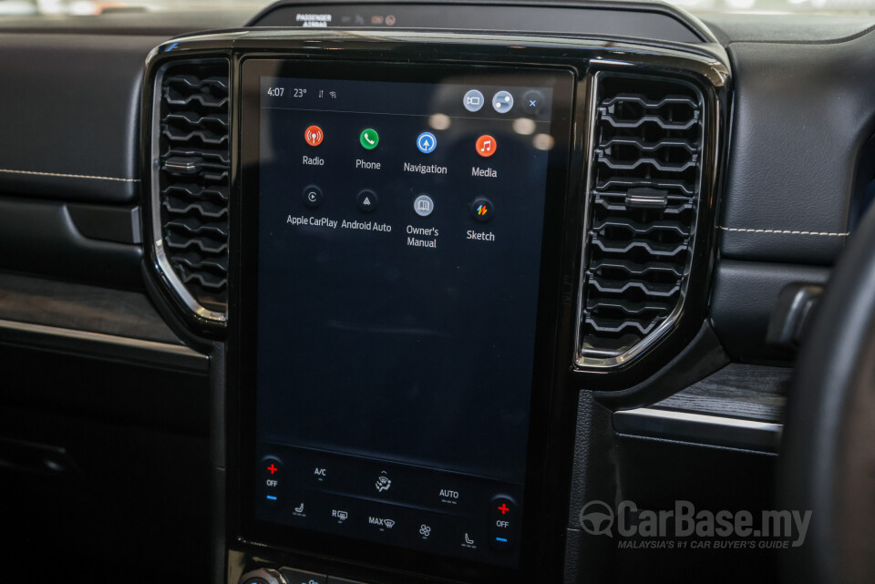 Ford Ranger T6.2 (2022) Interior