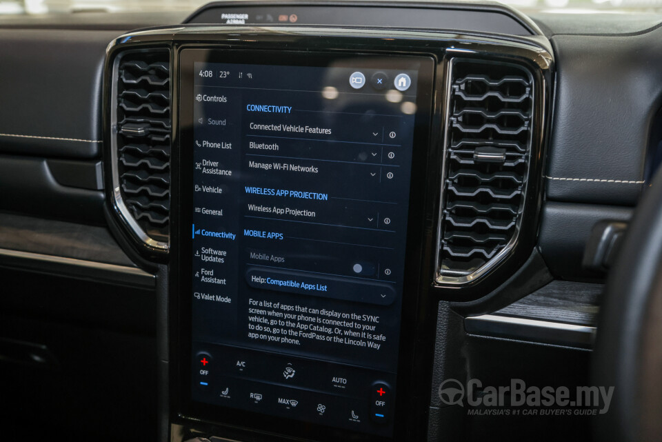 Ford Ranger T6.2 (2022) Interior