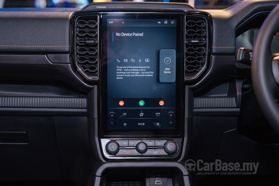 Ford Ranger T6.2 (2022) Interior