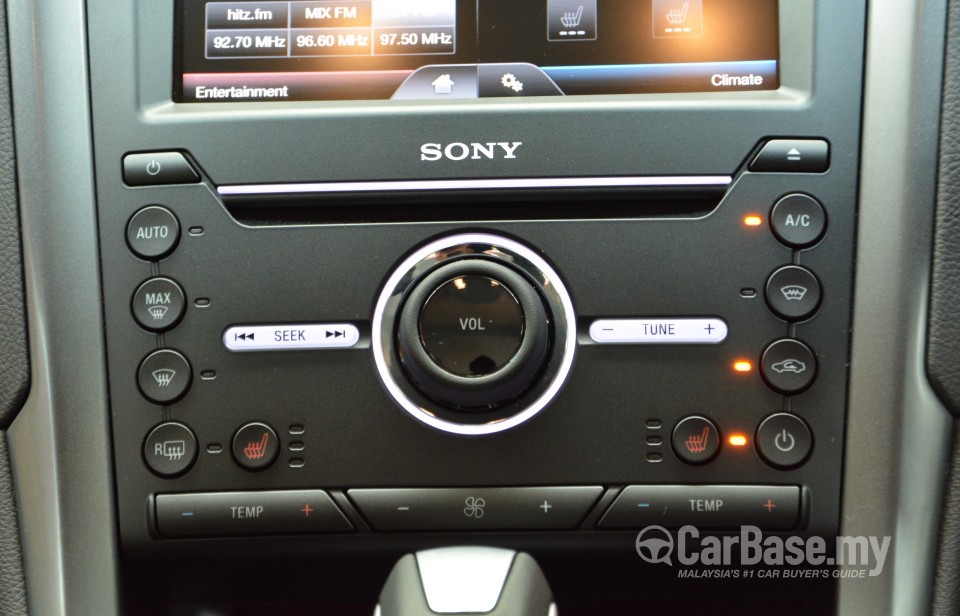 Ford Mondeo CD391 (2015) Interior