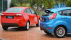 Ford Fiesta Sedan Exterior photo