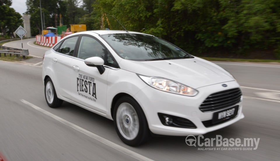 Ford Fiesta Sedan Mk6 Facelift (B299) (2013) Exterior