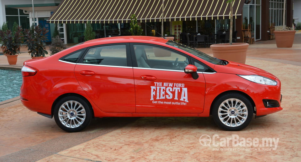 Ford Fiesta Sedan Mk6 Facelift (B299) (2013) Exterior