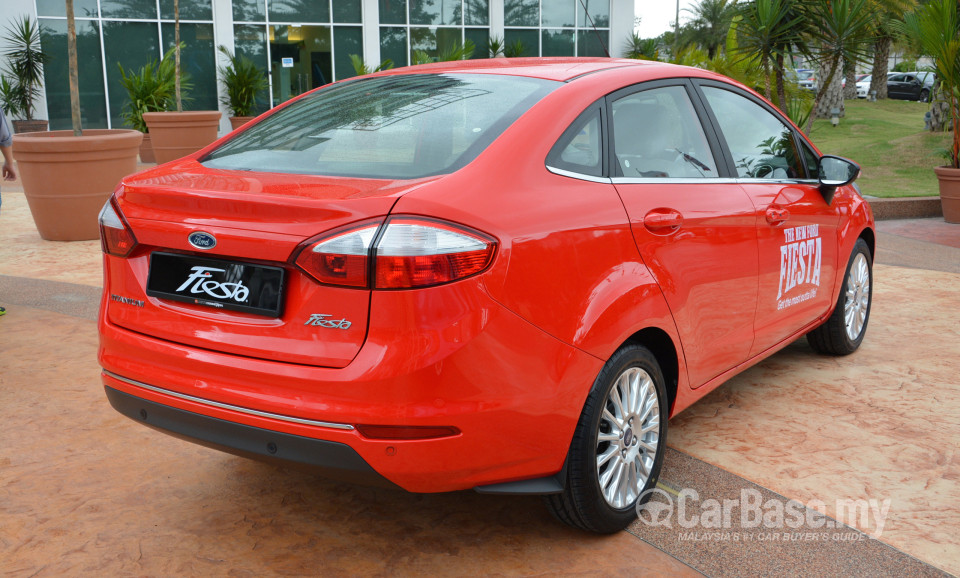 Ford Fiesta Sedan Mk6 Facelift (B299) (2013) Exterior