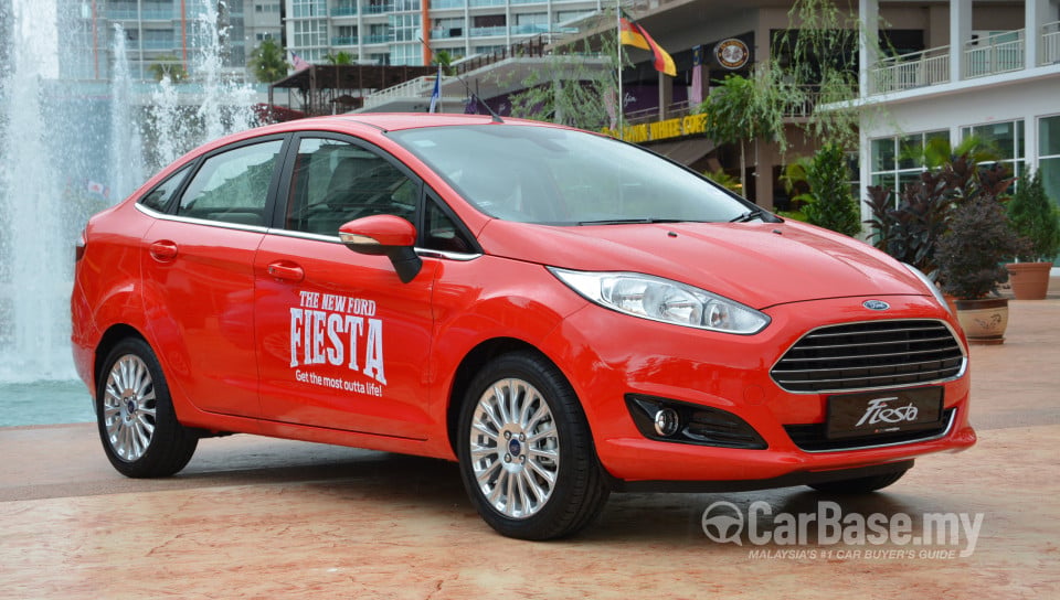 Ford Fiesta Sedan Mk6 Facelift (B299) (2013) Exterior