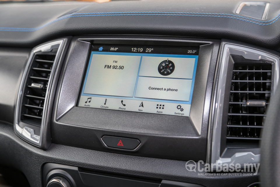 Ford Ranger Raptor T6 Facelift 2 (2018) Interior