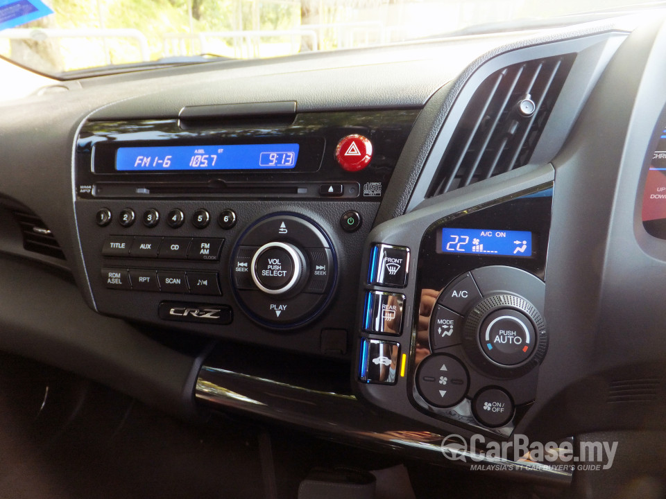 Honda CR-Z ZF1 Facelift (2013) Interior