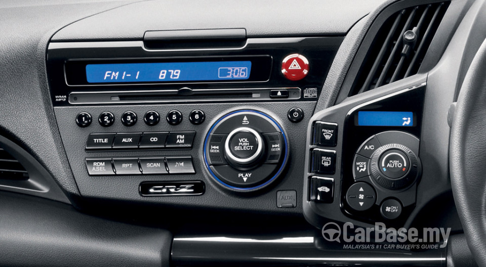Honda CR-Z ZF1 Facelift (2013) Interior