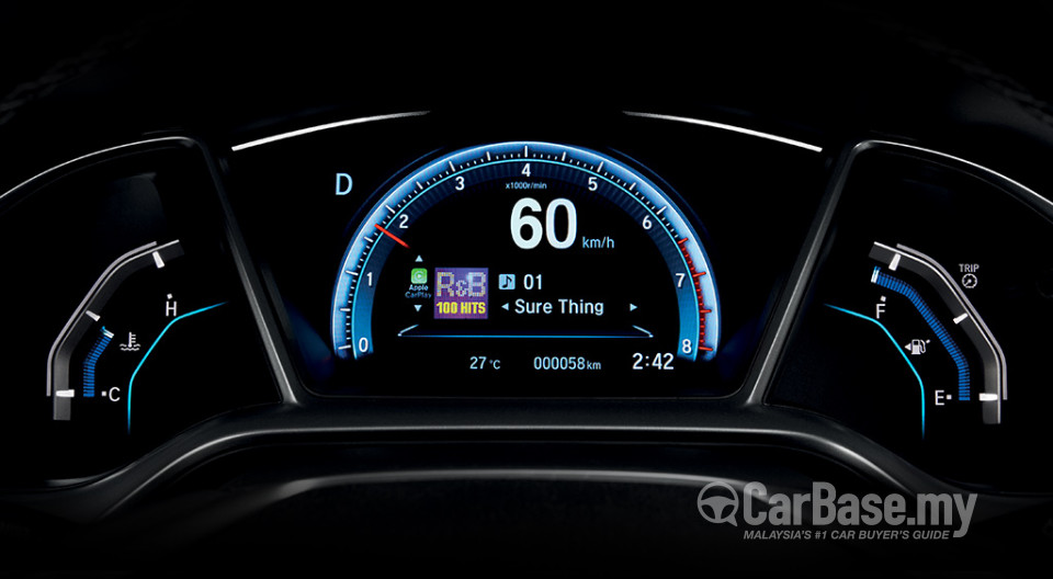 Honda Civic FC (2016) Interior