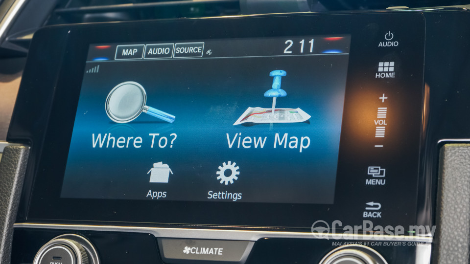Honda Civic FC (2016) Interior