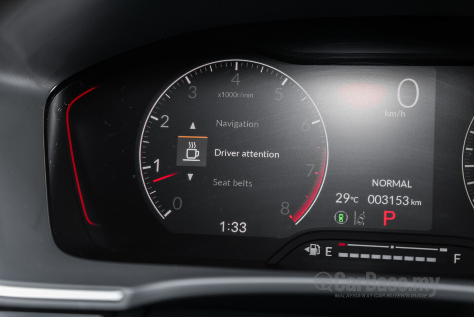 Honda Civic FE Facelift (2025) Interior
