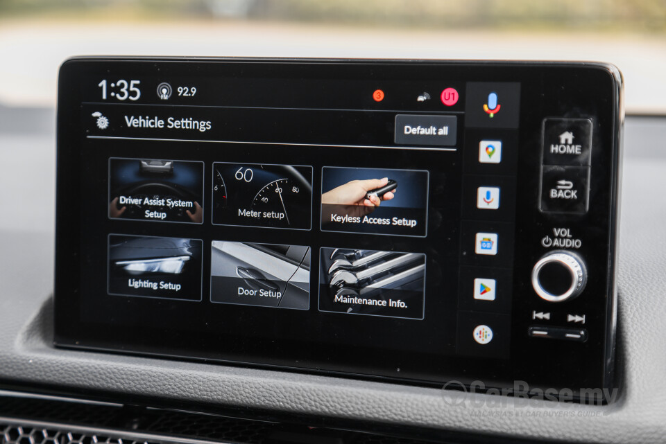 Honda Civic FE Facelift (2025) Interior