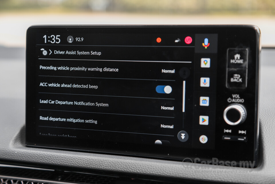 Honda Civic FE Facelift (2025) Interior