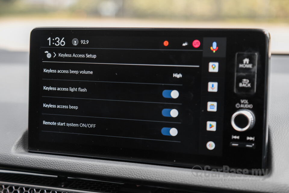 Honda Civic FE Facelift (2025) Interior