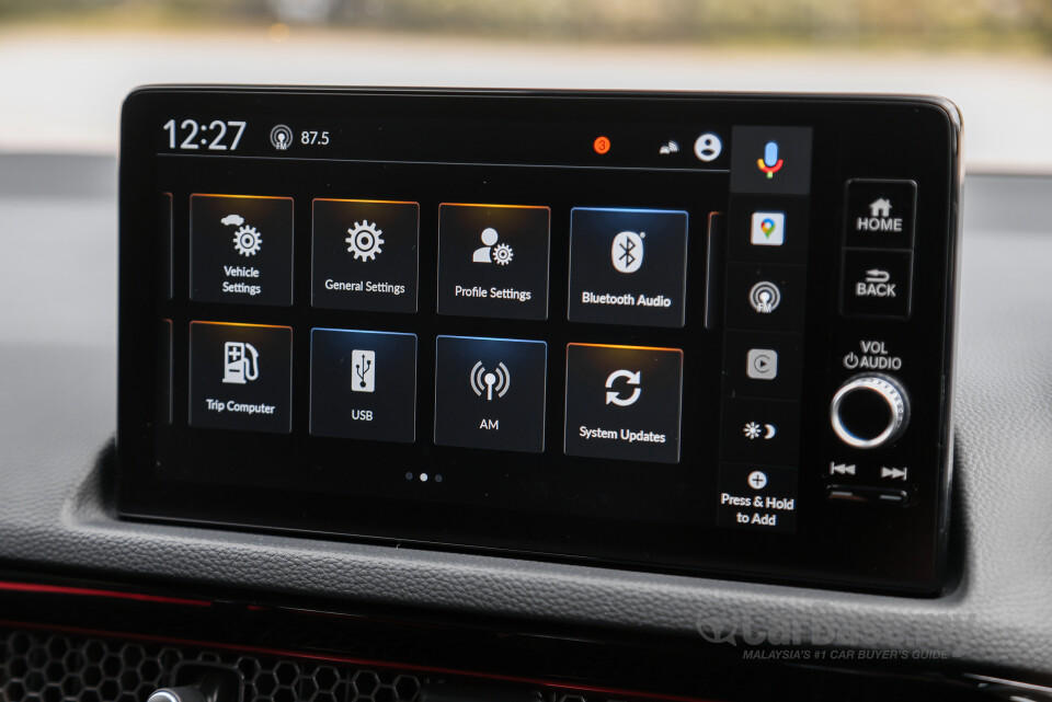 Honda Civic FE Facelift (2025) Interior