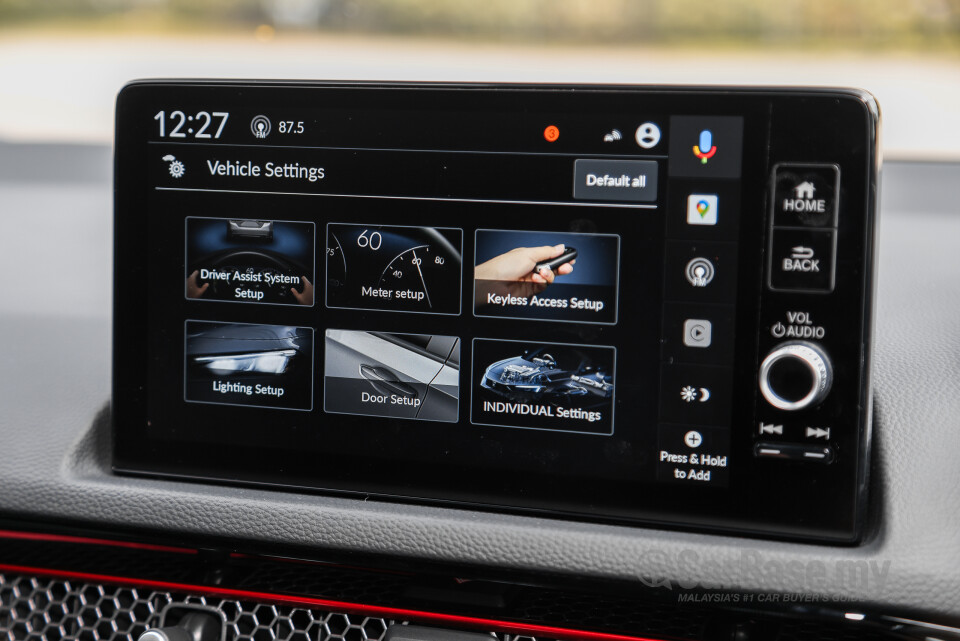 Honda Civic FE Facelift (2025) Interior